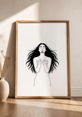 Wahine Toa A4 Print